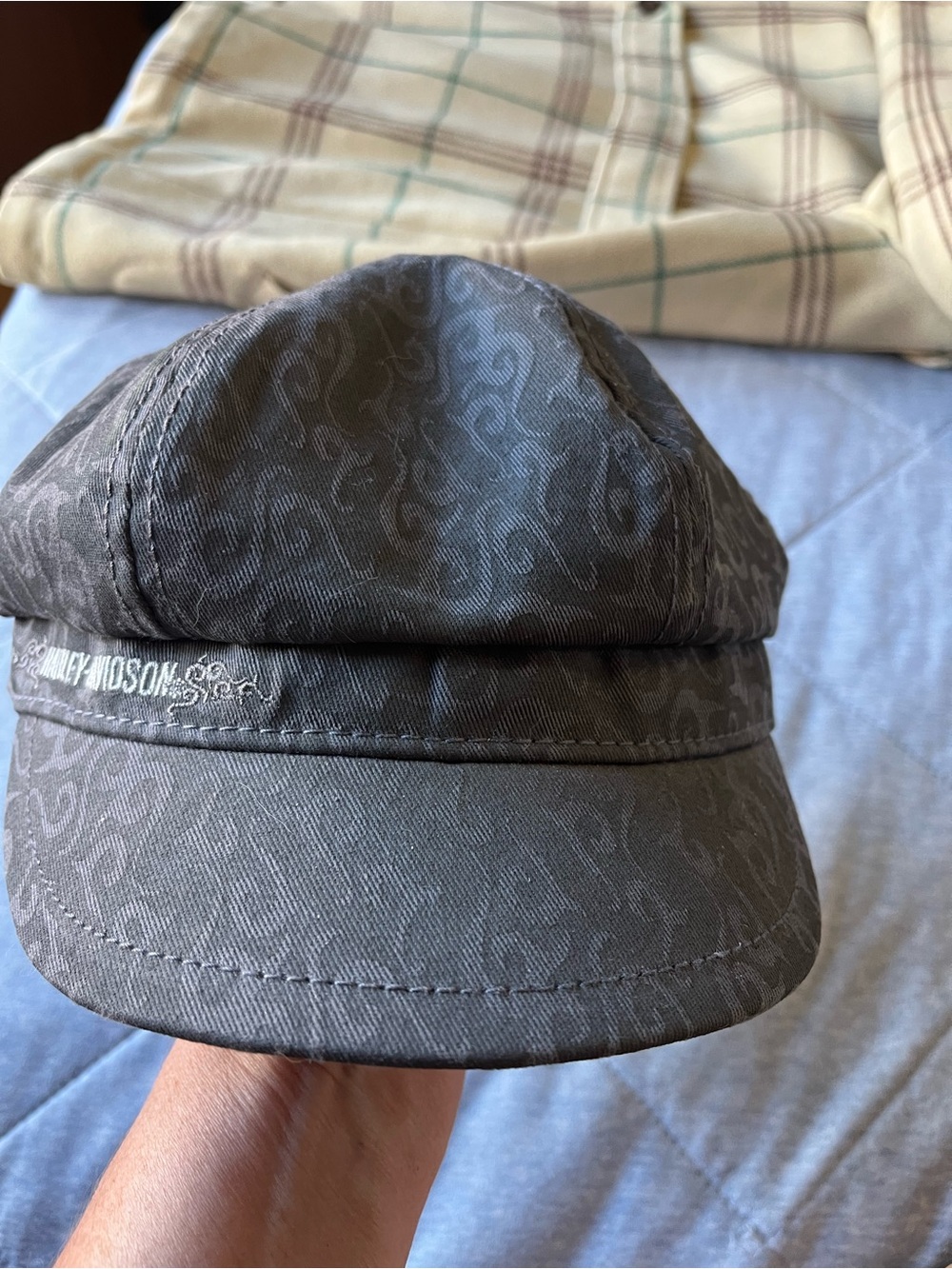 Harley-Davidson Gray Paisley Cadet Hat Cabo San Lucas